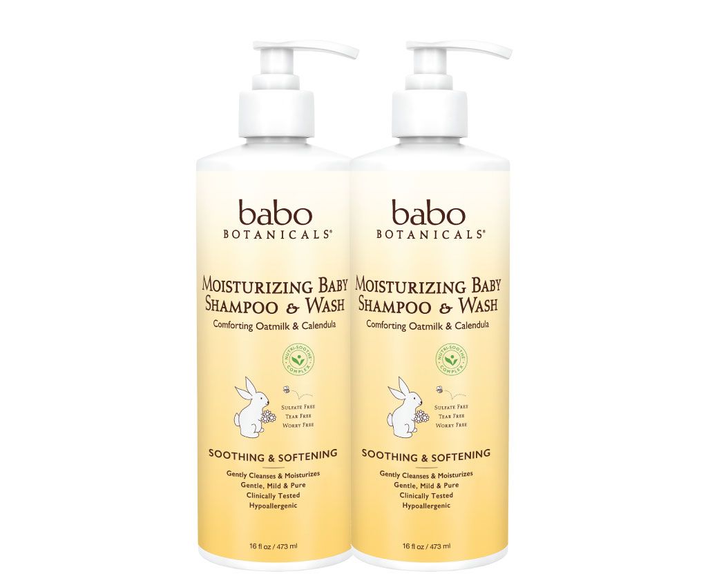 Oatmilk &amp; Calendula Moisturizing Baby Shampoo &amp; Wash pack (473ml x 2)